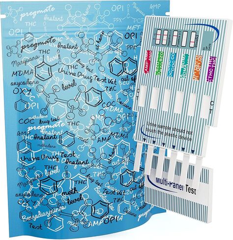 طقم اختبار مخدرات البول بريجمات 6 لوحات (5 عدد) in Kuwait