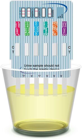 طقم اختبار مخدرات البول بريجمات 6 لوحات (5 عدد) in Kuwait