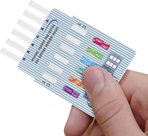 مجموعة أدوات اختبار الأدوية المتعددة للبول من المستوى السادس من EZ (عدد 3) in Kuwait