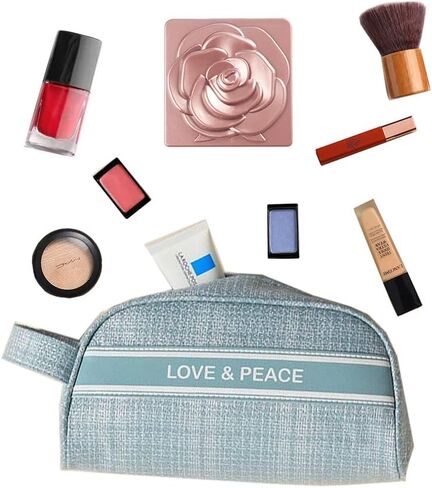 Rollnewskin Pocket Mirror, 1X/3X Magnification Travel Makeup Mirror, Folding Cosmetic Mirror, Handheld 2-Sided Compact Mirror, Square Hand Mirror in Kuwait