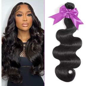 BENANTASHA Body Wave Closure Human Hair 5×5 Closure 12 Inch HD Closure Front Free Part 100% Unprocessed Brazilian Virgin Hair Natural Black Color Transparent Lace Closure Baby Hair Extensions