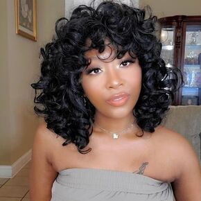 Niseyo NU Short Ocean Wave Crochet Hair 9 Inch 8 Packs Deep Wave Crochet Hair Synthetic Black Wavy Crochet Braids (1B) in Saudi Arabia