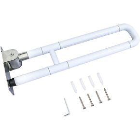 skyehomo طوي المرحاض انتزاع بار، والوجه حتى المعوقين انتزاع بار عدم الانزلاق النايلون الفولاذ المقاوم للصدأ الحمام انتزاع القضبان مع الفلورسنت الليلي، والقضبان سلامة المرحاض لكبار السن المعوقين الحوامل in Kuwait