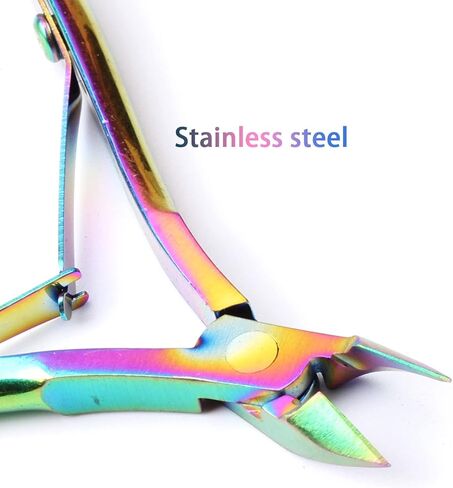 YEEPSYS Professional Cuticle Cutter & Pusher Trimmer Manicure Tools, Perfect Nail Care Tool for Manicure & Pedicure Beauty at Home/Spa/Saloon(B) in Kuwait