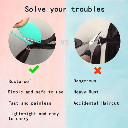 اربطة مطاطية مرنة للشعر، 3 قطع من ادوات ازالة ربطات الشعر للاطفال، اكسسوارات ادوات ازالة ربطات الشعر - 50 قطعة من اربطة مطاطية شفافة للشعر in Kuwait