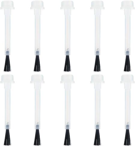 يو سبيدي - 100 قطعة من فرشاة سائل بديلة لمسحوق غمس الأظافر، فرشاة بديلة لطلاء الأظافر، مجموعة فرش سائل لمسحوق غمس الأظافر (أسود) in Kuwait