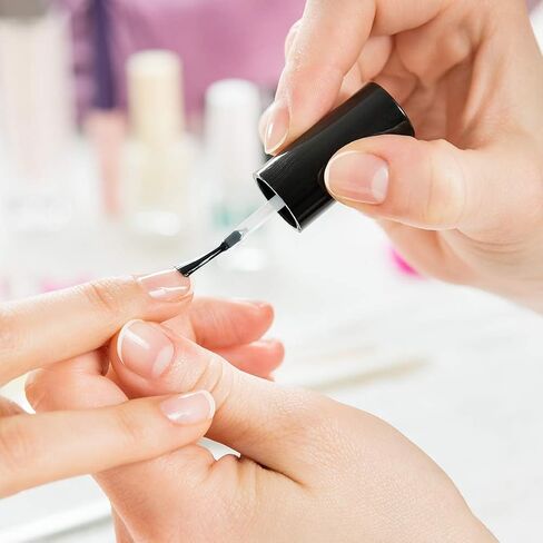 يو سبيدي - 100 قطعة من فرشاة سائل بديلة لمسحوق غمس الأظافر، فرشاة بديلة لطلاء الأظافر، مجموعة فرش سائل لمسحوق غمس الأظافر (أسود) in Kuwait