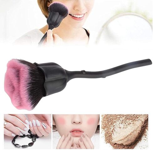 DANNEASY 2pcs Nail Dust Brush Nail Brushes for Cleaning Nail Powder Brush Nail Duster Large Makeup Brush Blush Brush Nail Art Brushes Nail Tools Kit in Saudi Arabia