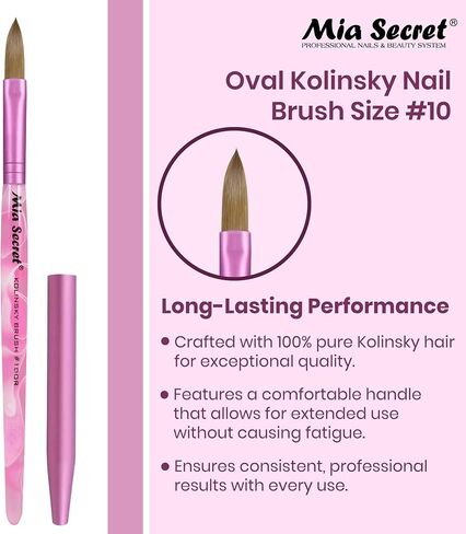 Mia Secret Kolinsky Nail Brush #10 in Saudi Arabia