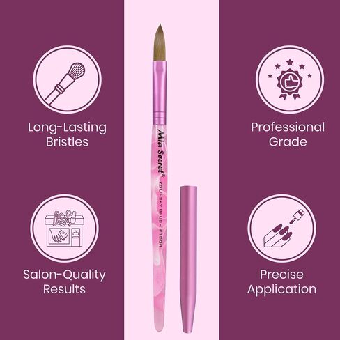 Mia Secret Kolinsky Nail Brush #10 in Saudi Arabia