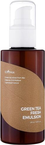 ISNTREE Green Tea Fresh Emulsion 120ml 4.05 fl.oz | Green tea extract from Jeju | Balances Oil & Moisture | Lightweight texture in Kuwait