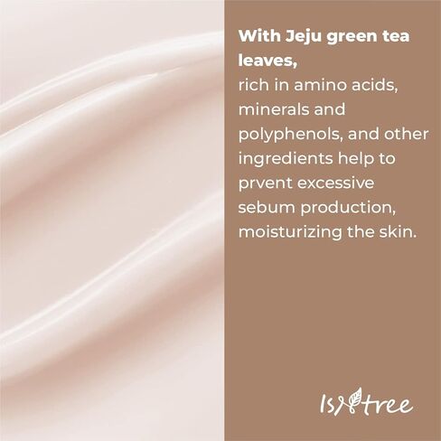 ISNTREE Green Tea Fresh Emulsion 120ml 4.05 fl.oz | Green tea extract from Jeju | Balances Oil & Moisture | Lightweight texture in Kuwait