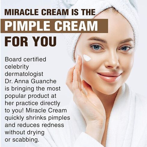 Anna Guanche MD Miracle Cream - Acne Treatment that Quickly Reduces Pimples & Redness in Saudi Arabia