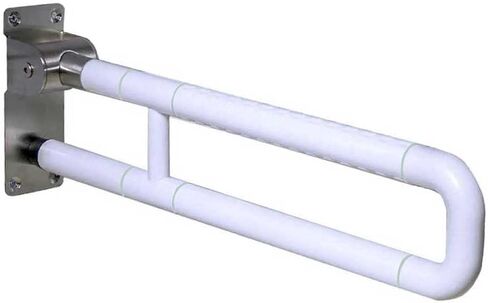 skyehomo طوي المرحاض انتزاع بار، والوجه حتى المعوقين انتزاع بار عدم الانزلاق النايلون الفولاذ المقاوم للصدأ الحمام انتزاع القضبان مع الفلورسنت الليلي، والقضبان سلامة المرحاض لكبار السن المعوقين الحوامل in Kuwait