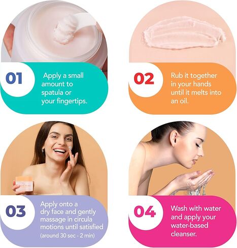 SoloVegan You Make Me Melt Cleansing Balm Make Up Remover 100ml Eye Makeup Remover Korean Skincare Cleanser Makeup Remover Balm I K-beauty I Vegan in Saudi Arabia