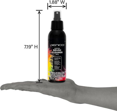 Denco Waterless Spray Brush Cleaner - 6.75 Fl Oz, 4978N, Rinse-free, Quick-dry, GERMANY in Saudi Arabia