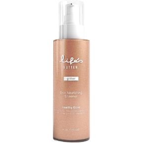 Life's Butter Face & Body Shimmer Healthy Waterproof Moisturizing Glow | Shea Butter, Marula Oil, Jojoba Oil and Vitamin C | Glistening Bronze | 3 Fl Oz (Pack of 1) in Saudi Arabia