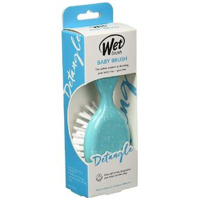 ويت براش فرشاة شعر اصلية لفك تشابك الشعر على شكل فيل صغير مطبوع بشعيرات انتيلي فليكس فائقة النعومة، (اخضر فلورسنت)، قياسية in Kuwait