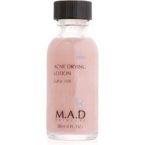 M.A.D Skincare Acne Drying Lotion - Intensive Overnight Spot Treatment [2 Pack]