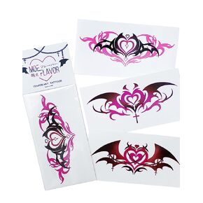 Kawaii Sexy Succubus Womb Temporary Tattoos | Realistic Fake Body Tattoo for Women's Sexy Cosplay (2D)