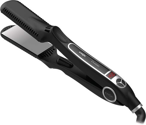 CROC Classic Silver Titanium Flat Iron, 1.5 Inch in Saudi Arabia