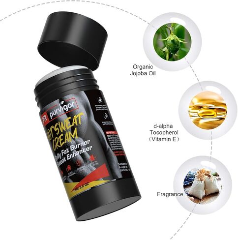 MOMEI Fat Burning Cream for Belly, Hot Cream, Natural Sweat Workout Enhancer Gel, Slim Shaping Cream, Cellulite for Thighs, Legs, Abdomen, Arms and Buttocks for Men Women, 2.6 Ounce (Pack of 1) in Saudi Arabia