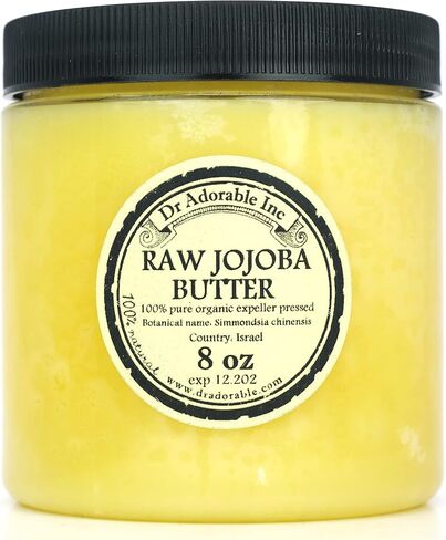 Dr Adorable Jojoba Butter Organic 100% Pure Raw 8 Oz in Saudi Arabia