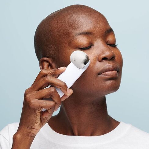StackedSkincare Ice Roller and Face Massager - Aesthetician Developed Face Sculpting Tool for Under Eyes, Face, and Body, Calms Inflammation, Puffiness, and Eye Bags in Saudi Arabia