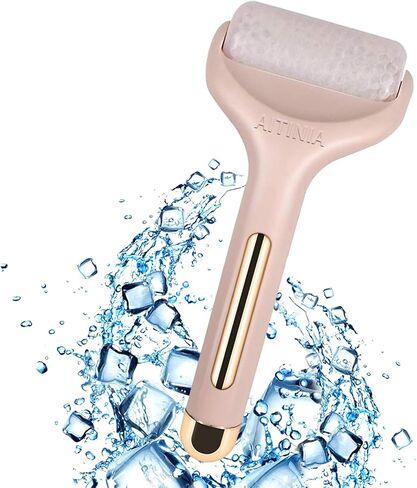 AITINIA Ice Roller Face Roller Massager for Puffiness Relief Pain and Minor Injury Beauty Products to Tighten Pores Whiten Skin in Saudi Arabia