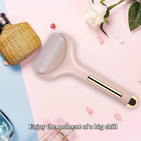 AITINIA Ice Roller Face Roller Massager for Puffiness Relief Pain and Minor Injury Beauty Products to Tighten Pores Whiten Skin in Saudi Arabia