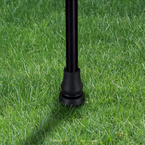 Cane Tips - Anti Slip Canes Base for Crutch 5/8 inch - Shock Absorbing Replacement Tip Base for 16mm Hole Diameter - by YAPASPT in Saudi Arabia