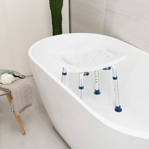 GreenChief Shower Chair for Inside Shower, Narrow Shower Stool Adjustable Bath Seat, Medical Bathtub Stool Small Shower Bench for Elderly, Senior, Handicap, Disabled (300 LBS) in Kuwait