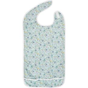 Celley Adult Bib Clothing Protector Eating Apron with Crumb Catcher, Washable