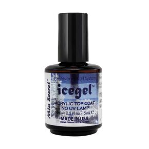 Mia Secret Professional Nail System Ice Gel Acrylic Top Coat No Uv Lamp in Saudi Arabia