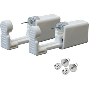 Self Ear Piercing Gun Self Ear Piercing Kit Safety Ear Piercing Gun Kit Tool with Earring Studs in Saudi Arabia