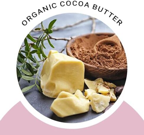 GLIMMER GODDESS Organic Whipped Body Butter- Cinnamon Apple Cider, Vegan, 24 Hr Hydration, Less Stretch Marks, All Skin Types, Child-Safe, 8 oz in Kuwait