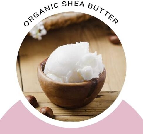 GLIMMER GODDESS Organic Whipped Body Butter- Cinnamon Apple Cider, Vegan, 24 Hr Hydration, Less Stretch Marks, All Skin Types, Child-Safe, 8 oz in Kuwait