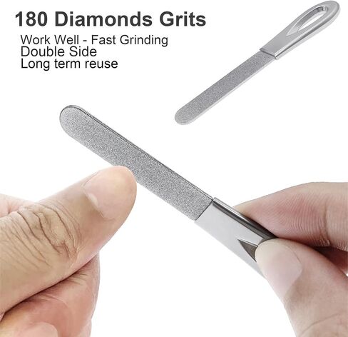 XGIZMOO Wide Jaw Opening Nail Clippers with Catcher Toenail Cutter No Splash for Thick Nails with Safety Lock Stainless Steel Fingernail Clipper for Seniors Men Women (Metallic with Metal File) in Saudi Arabia