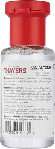 THAYERS Alcohol-Free Witch Hazel Facial Toner with Aloe Vera, Cucumber, Trial Size, 3 Ounce in Kuwait