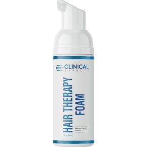 رغوة علاج الشعر كلينيكال إيفيكتس - رغوة لنمو الشعر للرجال - زيت النعناع، ​​البلميط المنشاري، زيت الأفوكادو - 30 مل - يساعد على تقليل ترقق الشعر، ويدعم إعادة نمو الشعر - صنع في الولايات المتحدة الأمريكية in Kuwait