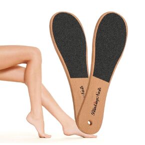 Foot File, Foot Callus Remover Professional Sandpaper Pedicure Tools Double Sided Foot Rasp File Depilation with Plastic Handle, Foot File for Dead Skin for Foot(5pcs/Pack)