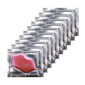 30PCS Collagen Lip Masks,Crystal Moisturizing Lip Care Lip Sheet Lip Patches for Dry Lips & Anti-Chapped, Smoothing Lip Lines, Plumping Your Lips Attractive, Pink