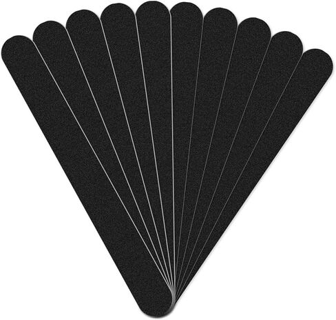 YEEPSYS Nail Files, 10 Pcs Professional Reusable Grit Washable Nail File Manicure Tools for Poly Nail Extension Gel and Acrylic Nails Tools Suit for Home Salon in Kuwait