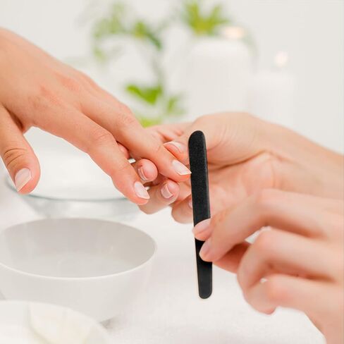 YEEPSYS Nail Files, 10 Pcs Professional Reusable Grit Washable Nail File Manicure Tools for Poly Nail Extension Gel and Acrylic Nails Tools Suit for Home Salon in Kuwait