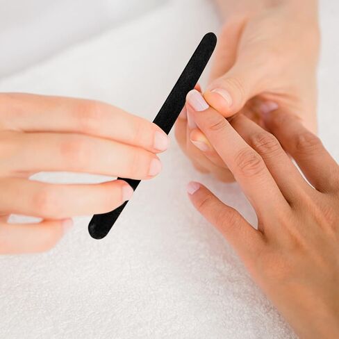 YEEPSYS Nail Files, 10 Pcs Professional Reusable Grit Washable Nail File Manicure Tools for Poly Nail Extension Gel and Acrylic Nails Tools Suit for Home Salon in Kuwait