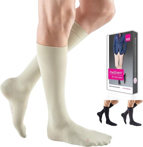 mediven for men select, 20-30 mmHg, Calf High Compression Stockings, Closed Toe in Kuwait