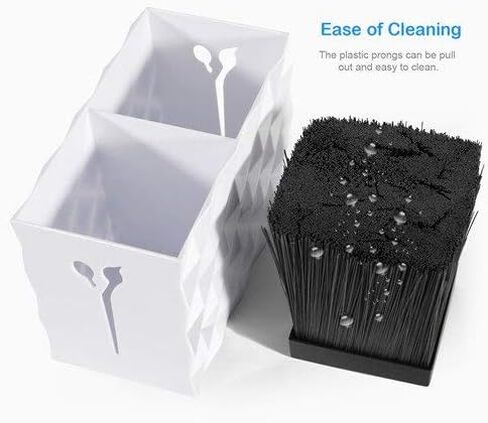 Anjiyoyo Professional Large Capacity Acylic Salon Scissors Holder Box Hairdressing Combs Clips Organizer Racks in Saudi Arabia
