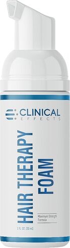 رغوة علاج الشعر كلينيكال إيفيكتس - رغوة لنمو الشعر للرجال - زيت النعناع، ​​البلميط المنشاري، زيت الأفوكادو - 30 مل - يساعد على تقليل ترقق الشعر، ويدعم إعادة نمو الشعر - صنع في الولايات المتحدة الأمريكية in Kuwait