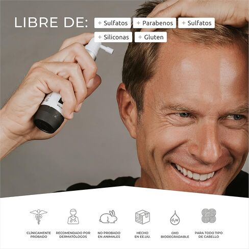 Spectral.DNC-S Anti-Gray, Hair Thickening Serum to Restore Color and Support Hair Growth by DS Laboratories - Extra Strength Serum for Graying, Thinning Hair Men and Women - (2 Fl Oz) in Kuwait