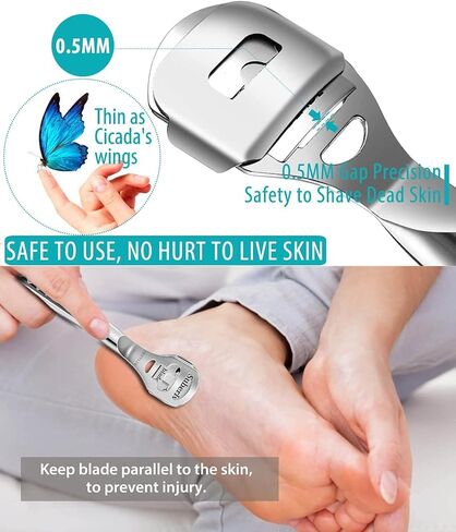 Callus Shaver, Callus Remover for Feet, Heel Hard Skin, Corn Callous Removers Scraper in Saudi Arabia